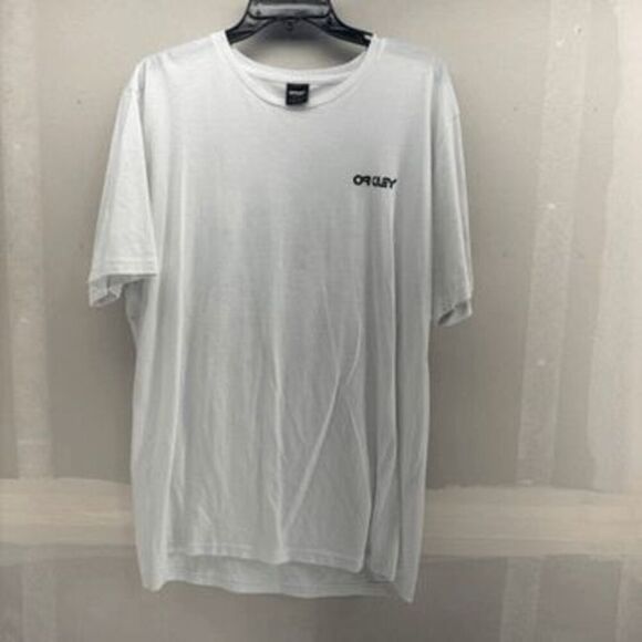 Oakley Standard Wynwood Bark Rc White Tee Shirt Mens XL EUC - Picture 2 of 4